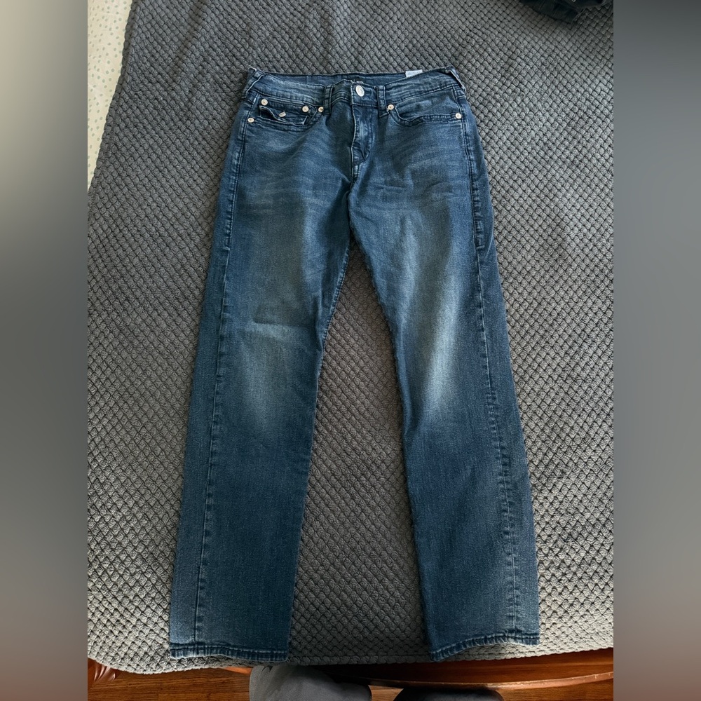 True Religion Geno Blue Denim Jeans